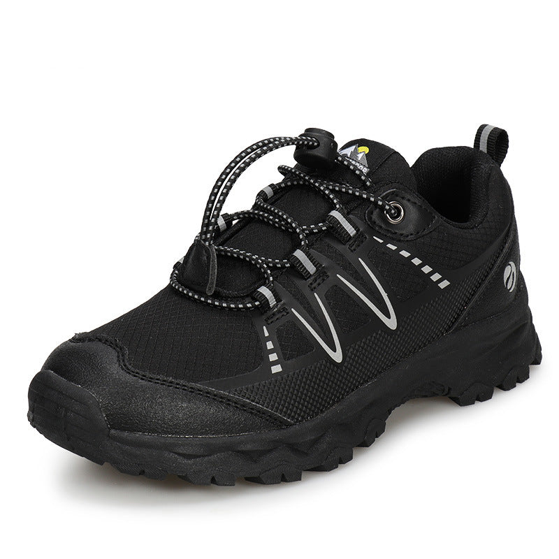 Children's Hiking Autumn Outdoor Medium Big Breathable Kid's Sneakers