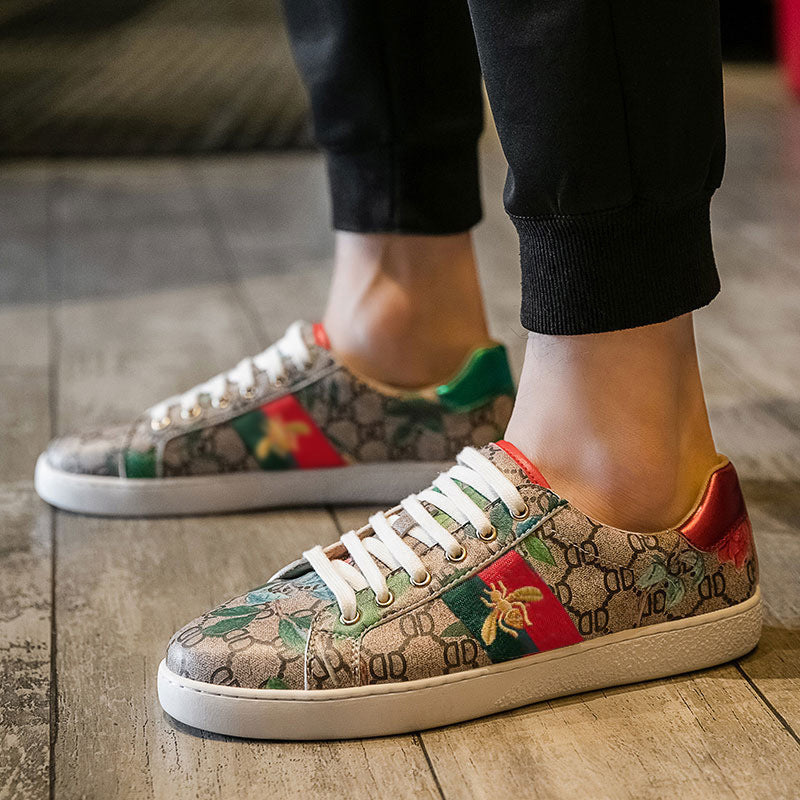 Men's Korean Trendy Wild Fashion Individual Breathable Sneakers