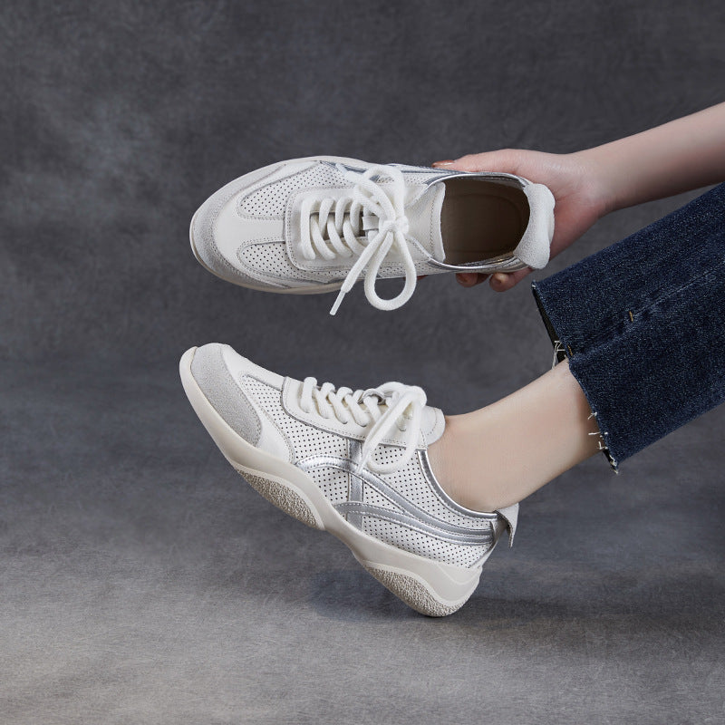 Women's Genuine Preppy Style Platform German Training Sports Casual Shoes