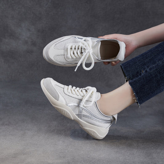 Women's Genuine Preppy Style Platform German Training Sports Casual Shoes