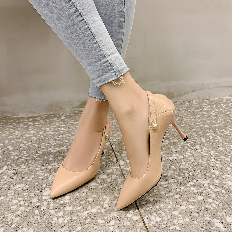 Women's High Low Soft Three-way Strap Plus Size Women's Fashion Shoes