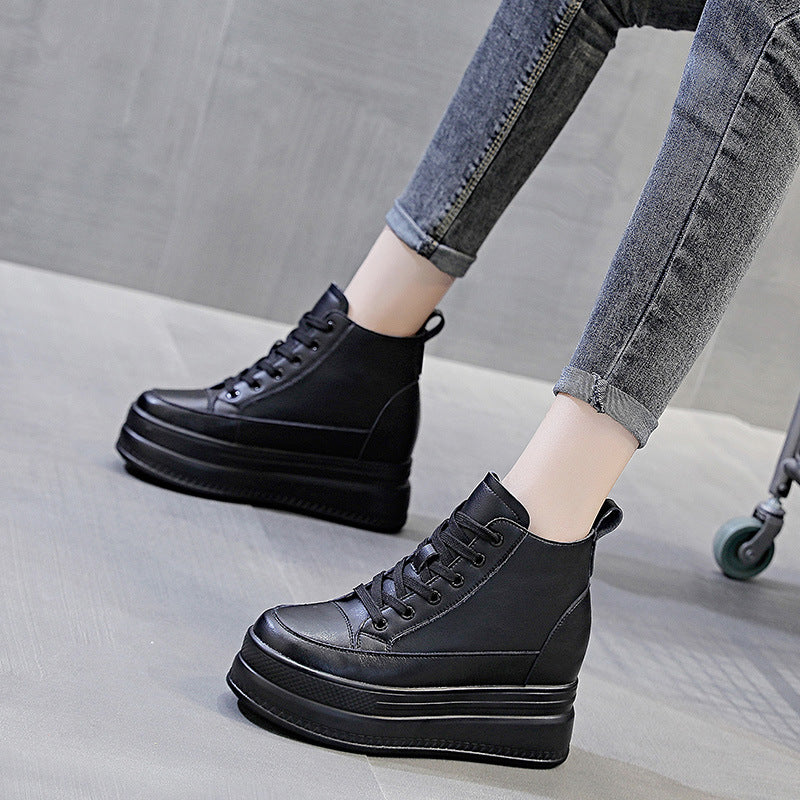 Women's Trendy Sunday Autumn Platform Height Increasing Women's Shoes