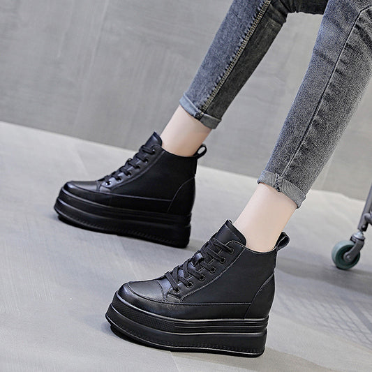 Women's Trendy Sunday Autumn Platform Height Increasing Women's Shoes