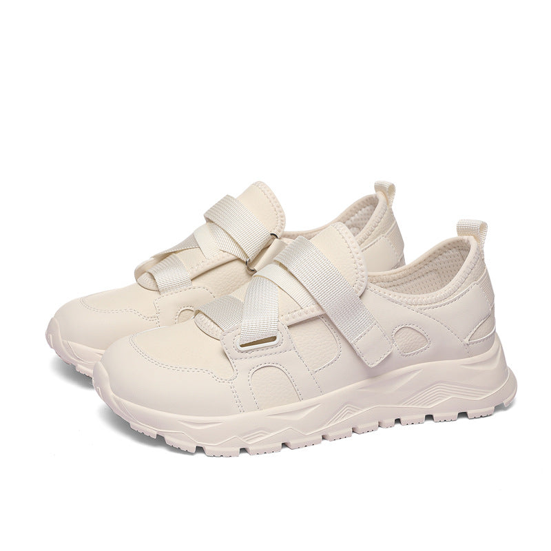 Women's Velcro Lightweight Fashion Autumn Running Shock Casual Shoes