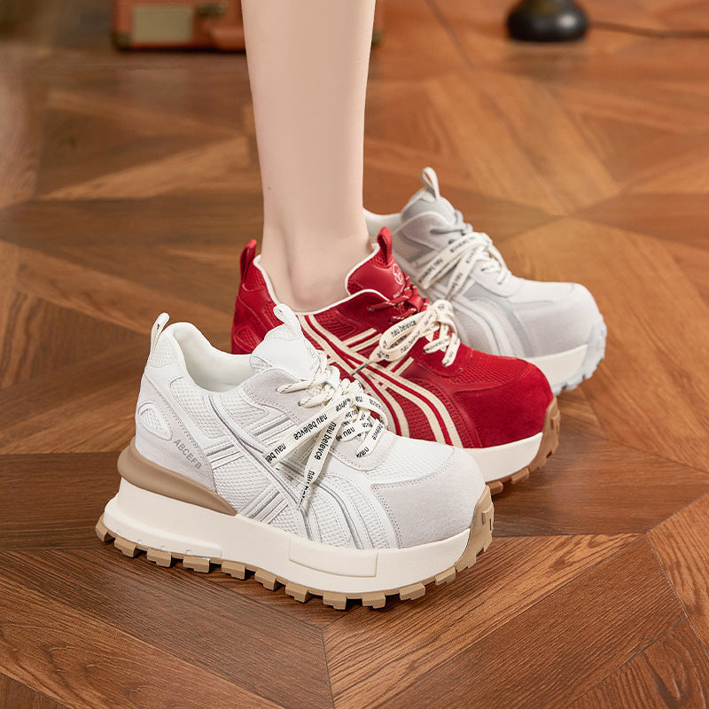 Women's German Training Spring Dad Platform Height Increasing Insole Argan Pumps Women's Shoes