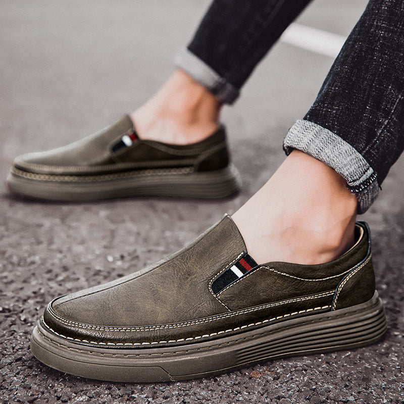 Men's Summer Fashion British Business Slip-on Lazy Casual Shoes