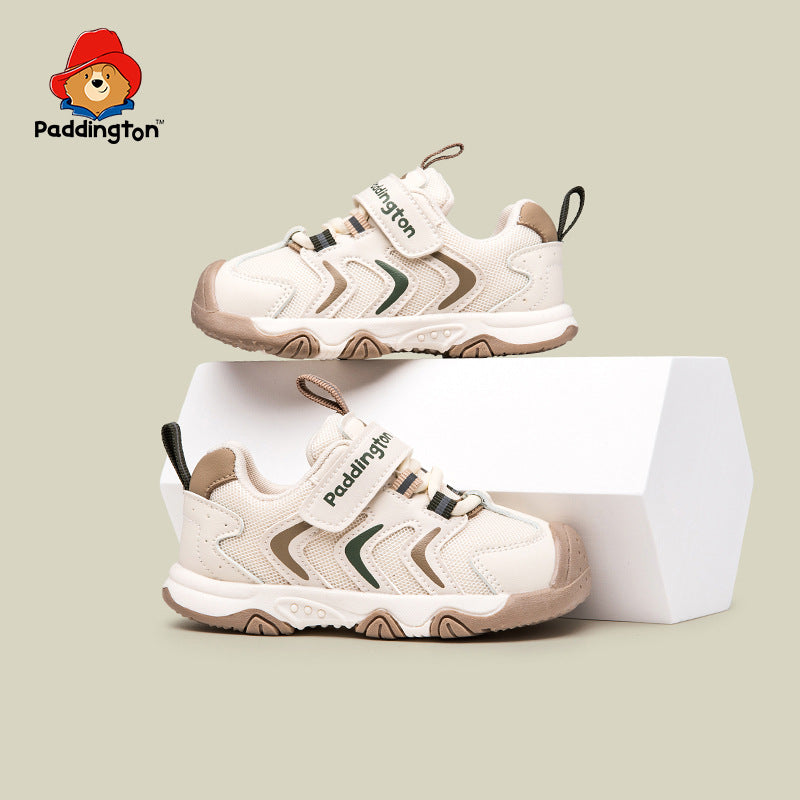 Children's Paddington Bear Spring Mesh Toddler Antiskid Kid's Sneakers