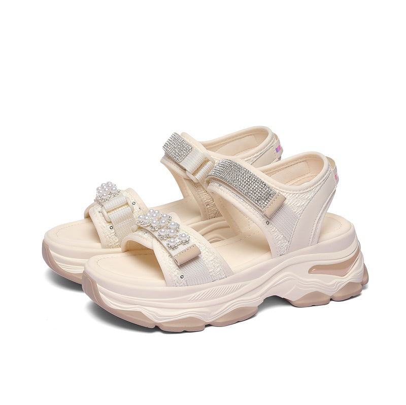 Women's Platform Summer Stylish Height Increasing Outer Sandals