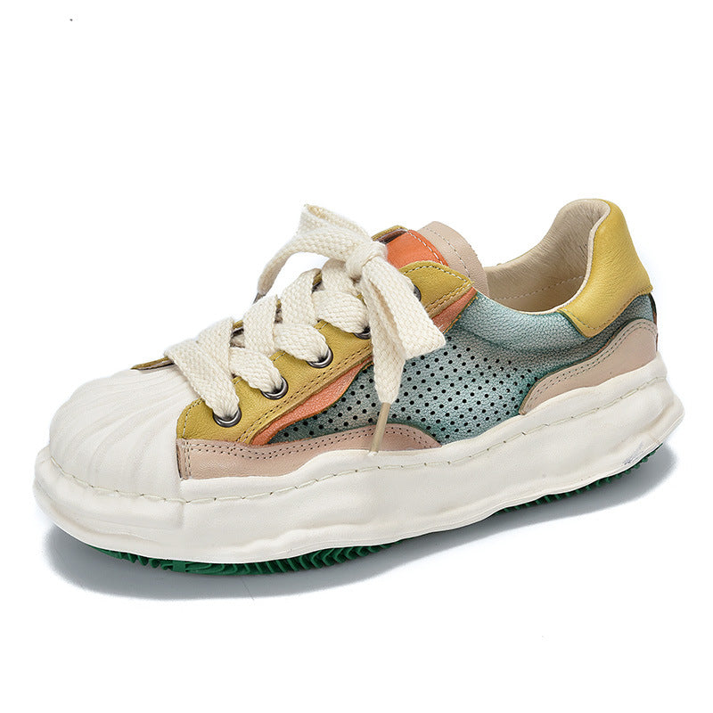 Women's Pairs Of Patchable Hole Top Layer Sandals