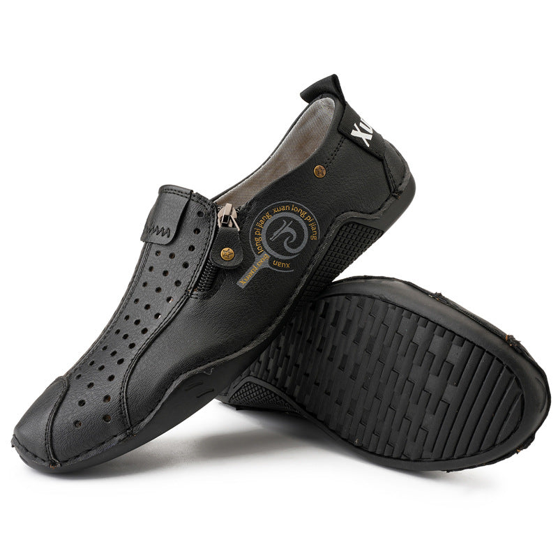 Men's Long-term Plus Size Korean Style Octopus Loafers