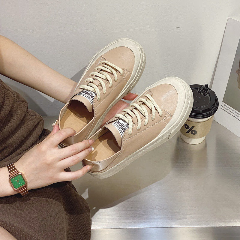 Women's Thick-soled Summer Pumps Breathable Thin Slip-on Women's Shoes