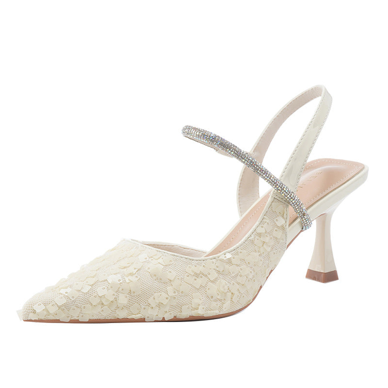 Women's Closed Toe Stiletto Pointed High With Heels
