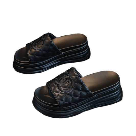 Women's Classic Style Pearl Summer Outdoor Fairy Sandals
