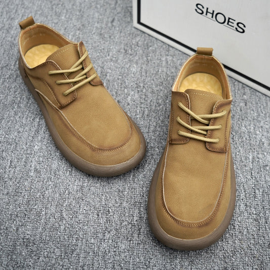 Men's Hollow Summer Genuine Breathable Trendy Platform Sandals