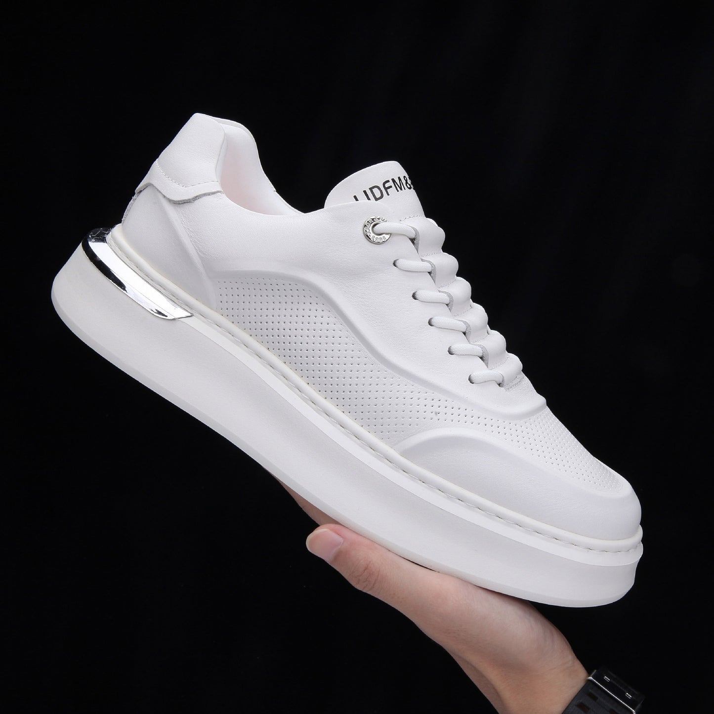 Men's Top Layer Cowhide Fashion Breathable Trendy Casual Shoes