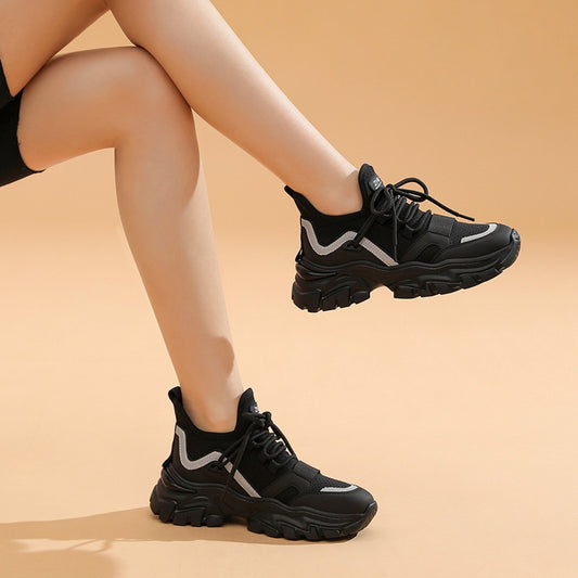 Women's Platform Dad Show Feet Small Sports Men's Shoes