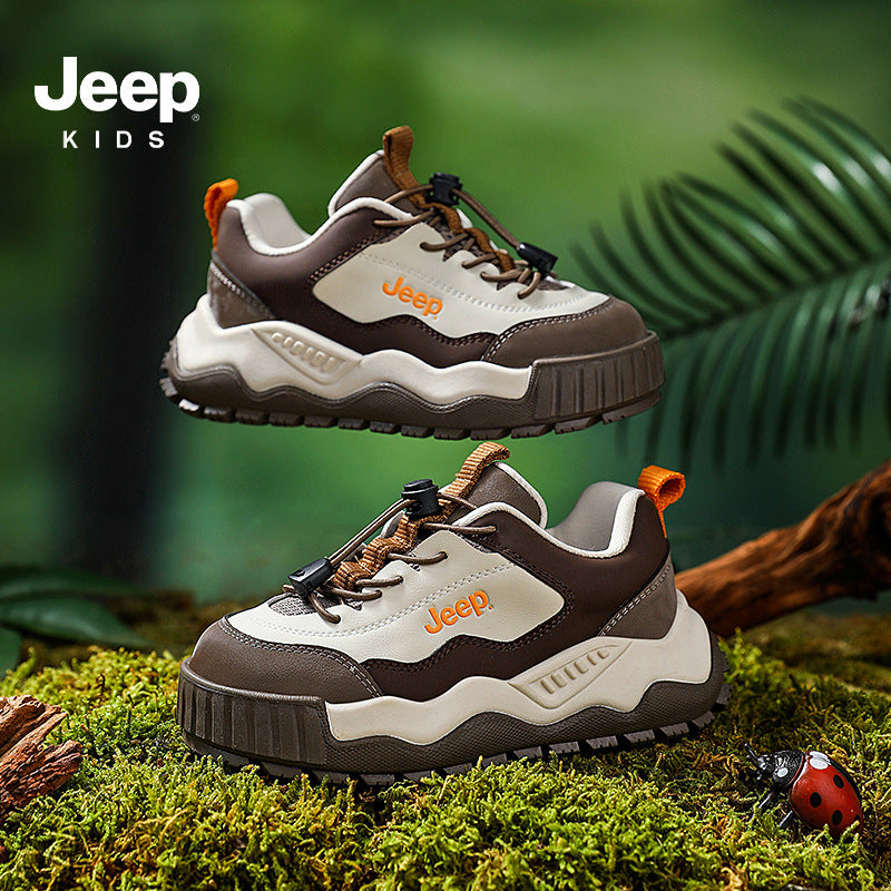 Children's Soft Bottom Dad Medium Big Breathable Kid's Sneakers