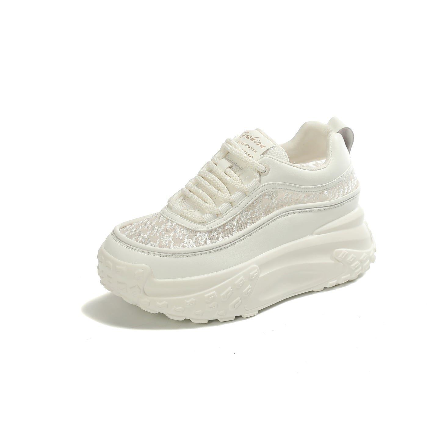 Women's Summer Mesh Surface Platform White Height Women's Shoes