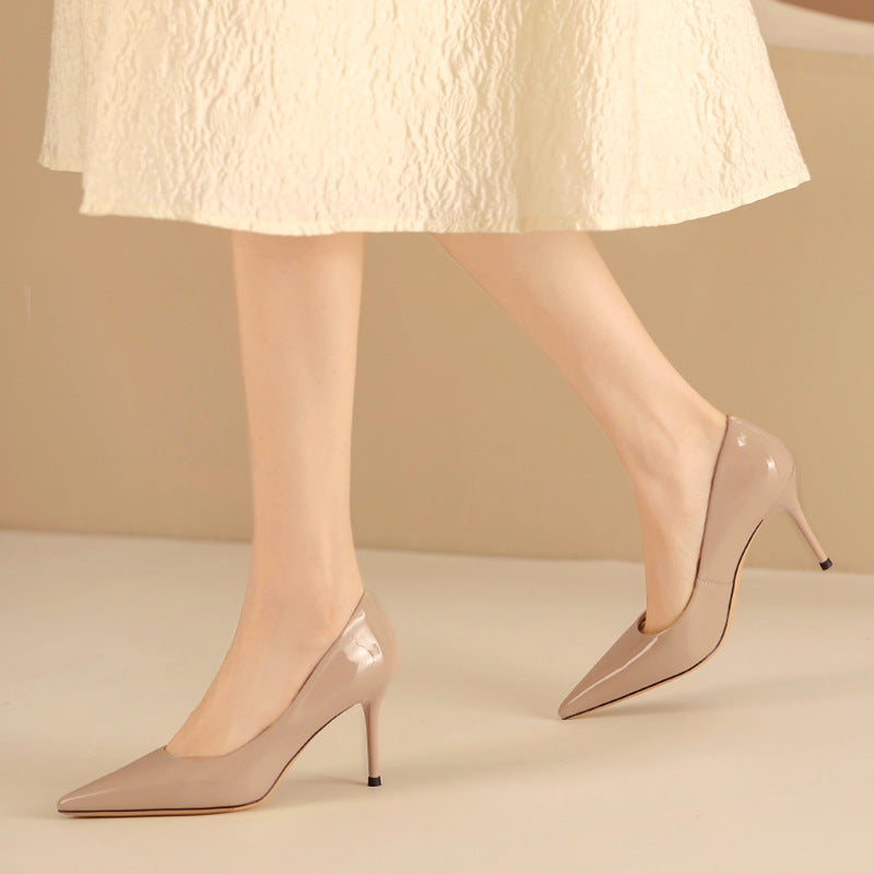 Women's & Men's Spring High Stiletto Pointed Pumps Women's Shoes
