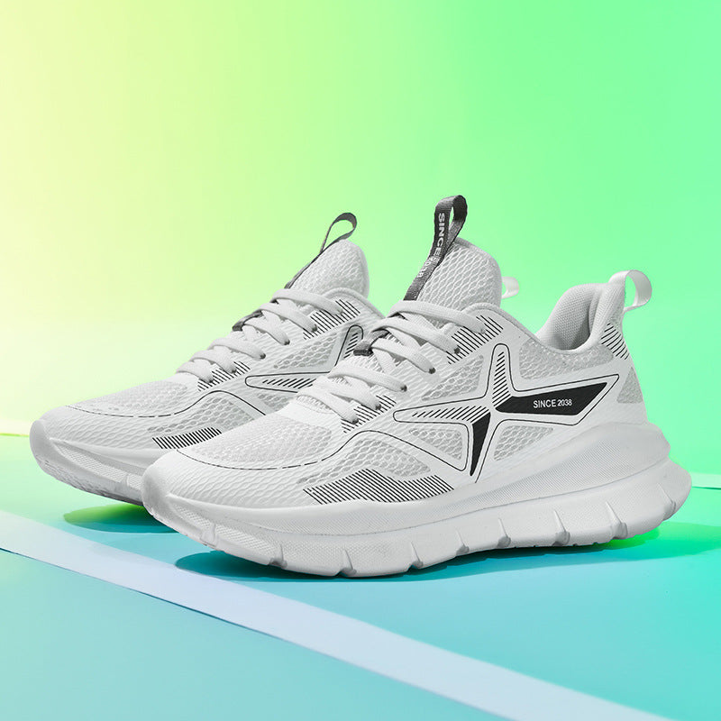 Women's & Men's Thick Sole Outdoor Jogging Aerobics Skipping Sneakers