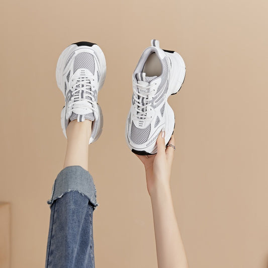 Women's Summer Super Hot Show Feet Small Sier Dad Sneakers