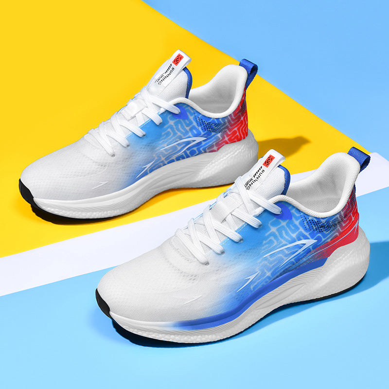 Men's Welcome Youth Less Breathable Mesh Popcorn Sneakers