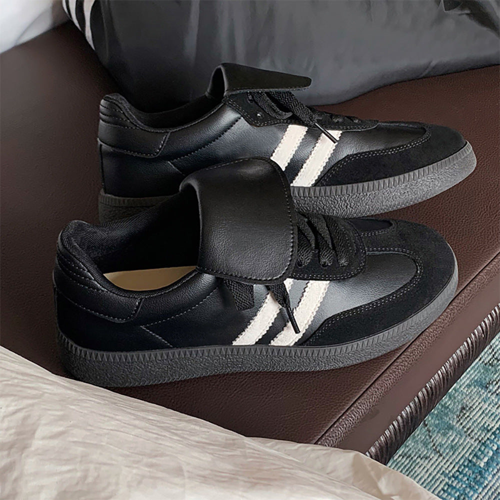 Women's Mom German Training Round Toe Fold Casual Shoes