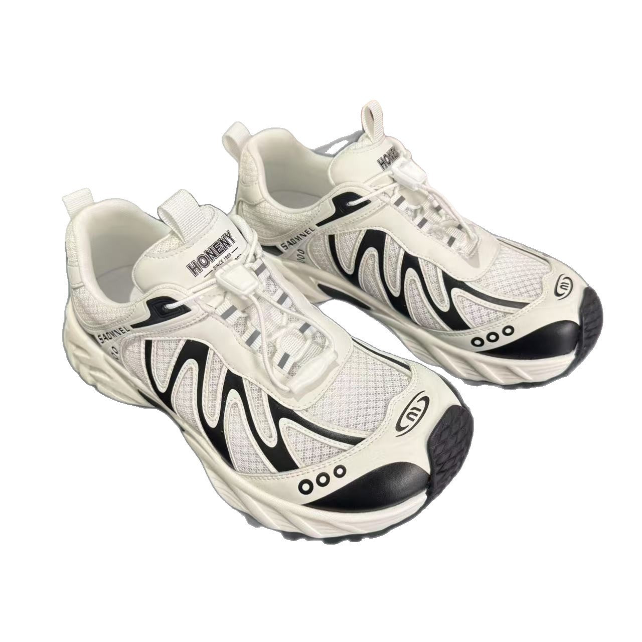 Women's Summer Platform Dad Breathable Single Mesh Trendy Sneakers
