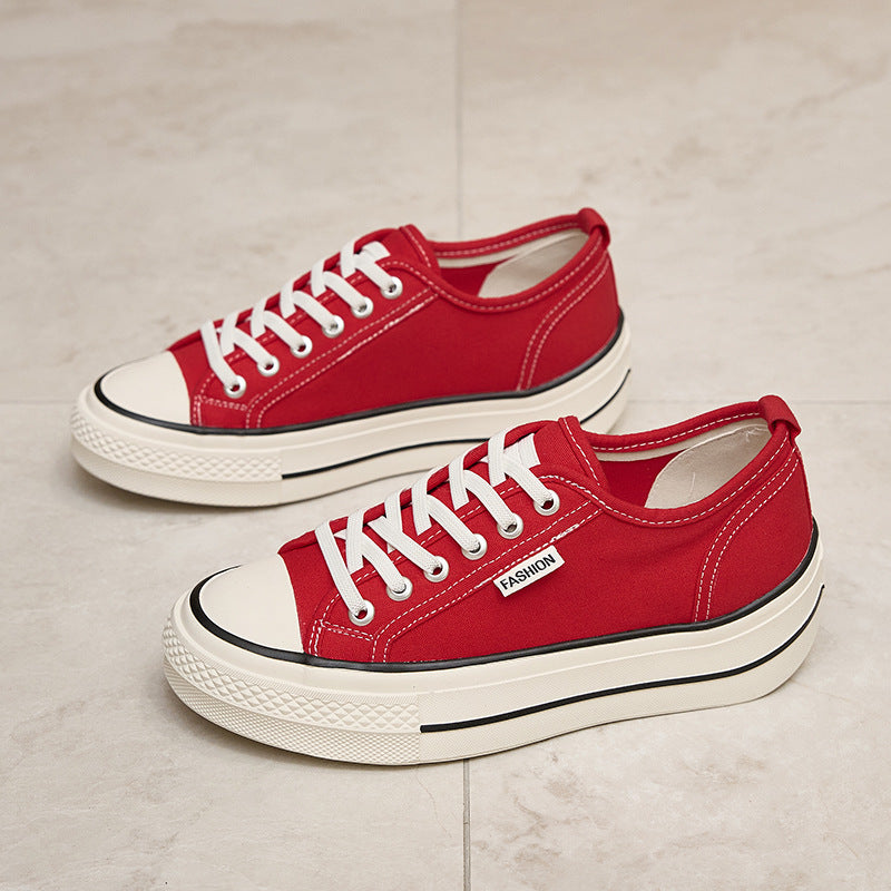 Women's Bottom Breathable Slip-on Lazy Wild Classic Canvas Shoes