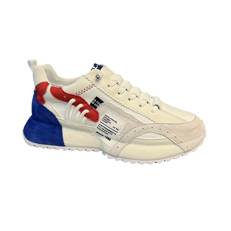 Men's Light Luxury Autumn National Fashion Bottom Height Men's Shoes