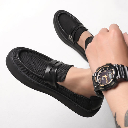 Men's Pedal Summer Breathable Mesh Versatile Business Casual Shoes