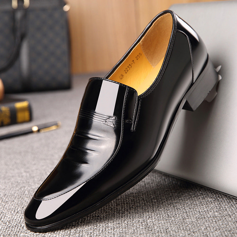 Comfortable Men's British Formal Wear Office Leather Shoes