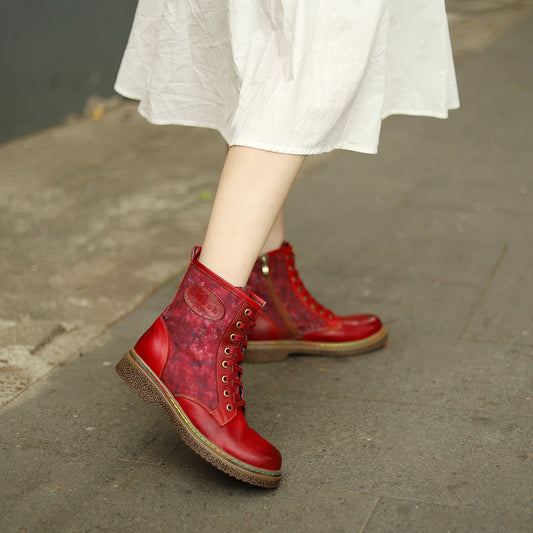 Women's Style Retro Comfortable Dark Goth Wind Boots