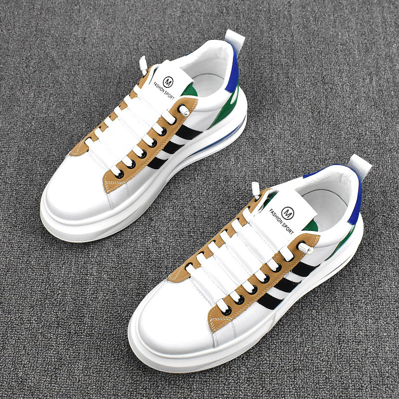 Men's Trendy Breathable Height Increasing Insole Versatile Men's Shoes