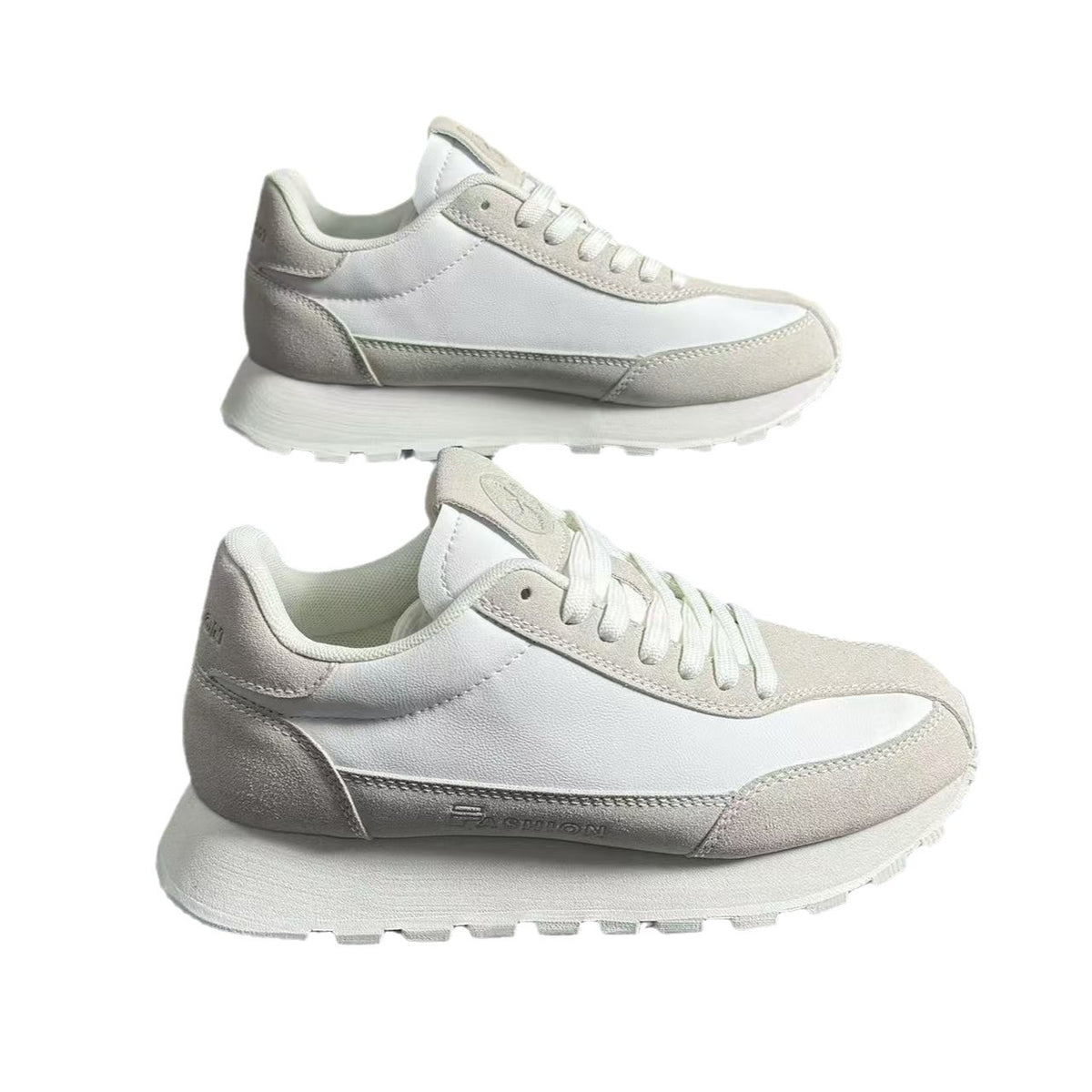 Women's White Korean Sports Breathable Flat Cortez Women's Casual Shoes