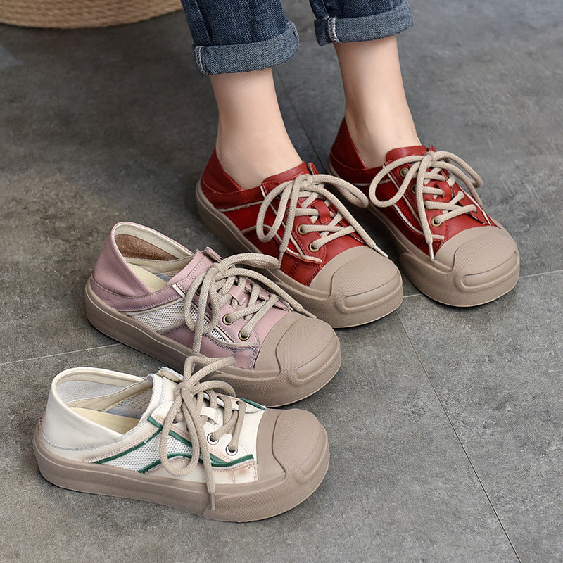 Be Combined Genuine First Layer Cowhide Sandals