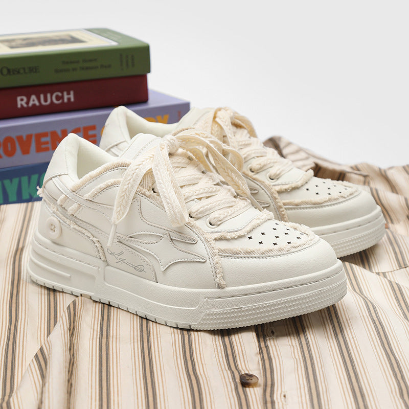 Men's Jeans For Lovers Niche Color Matching Sneakers