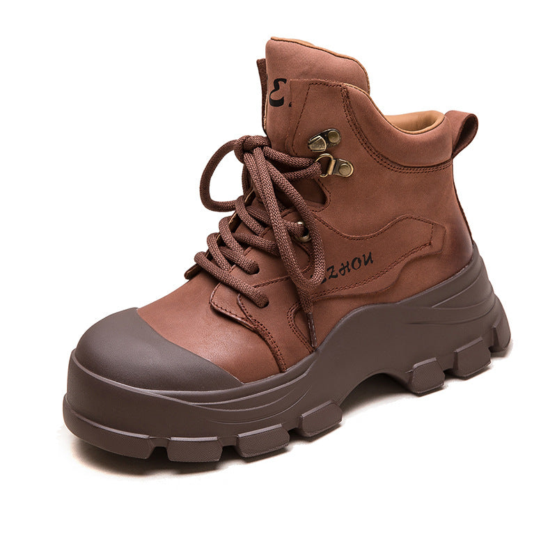 Women's & Men's Style Martin Thick Bottom Big Toe Men's Shoes