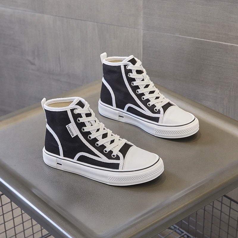 Women's & Men's Cloth Autumn Flat Plus Size Board Casual Shoes