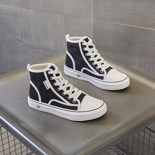 Women's & Men's Cloth Autumn Flat Plus Size Board Casual Shoes