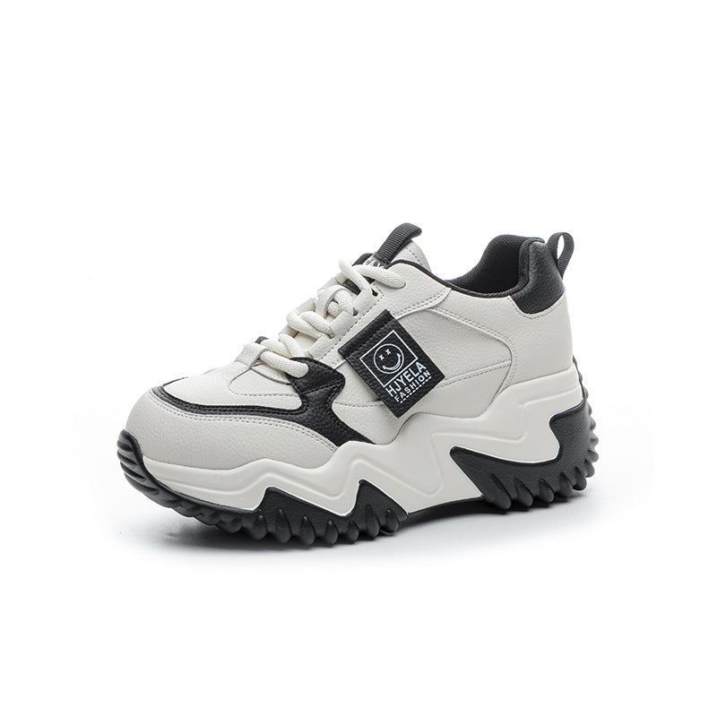 Women's Height Increasing Insole Dad Spring Korean Casual Shoes