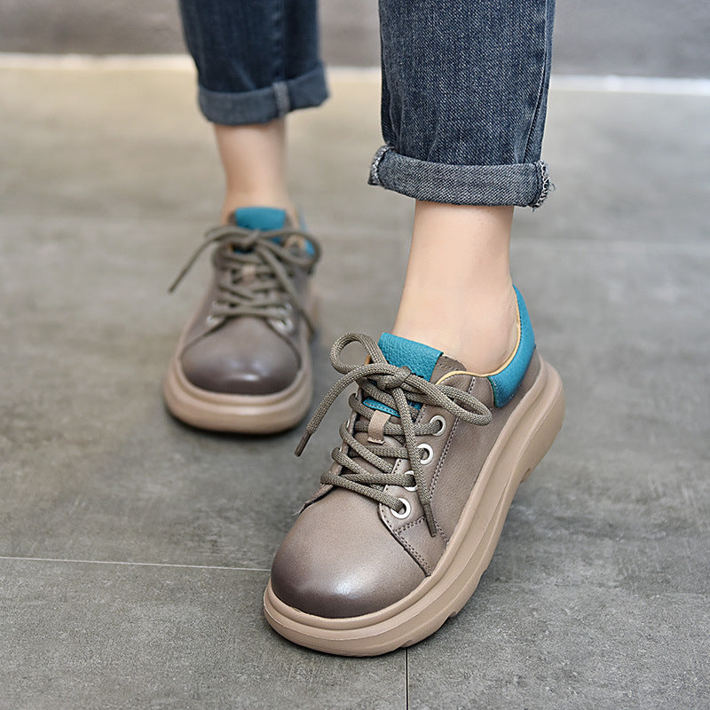 Women's Of Lightweight Thick Bottom Platform Versatile Casual Shoes