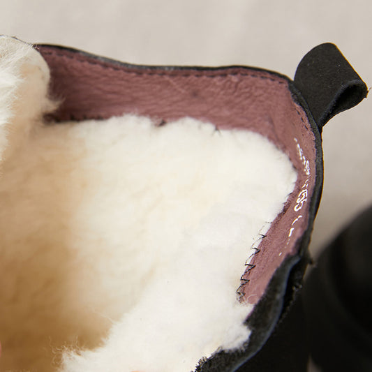 Men's Winter Comfortable Warm Thick Wool Cotton Men's Shoes