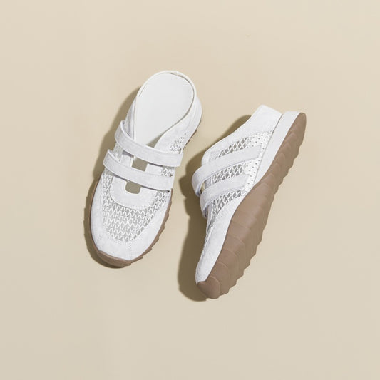 Women's Small Height Increasing Insole Hollow Mesh Slippers