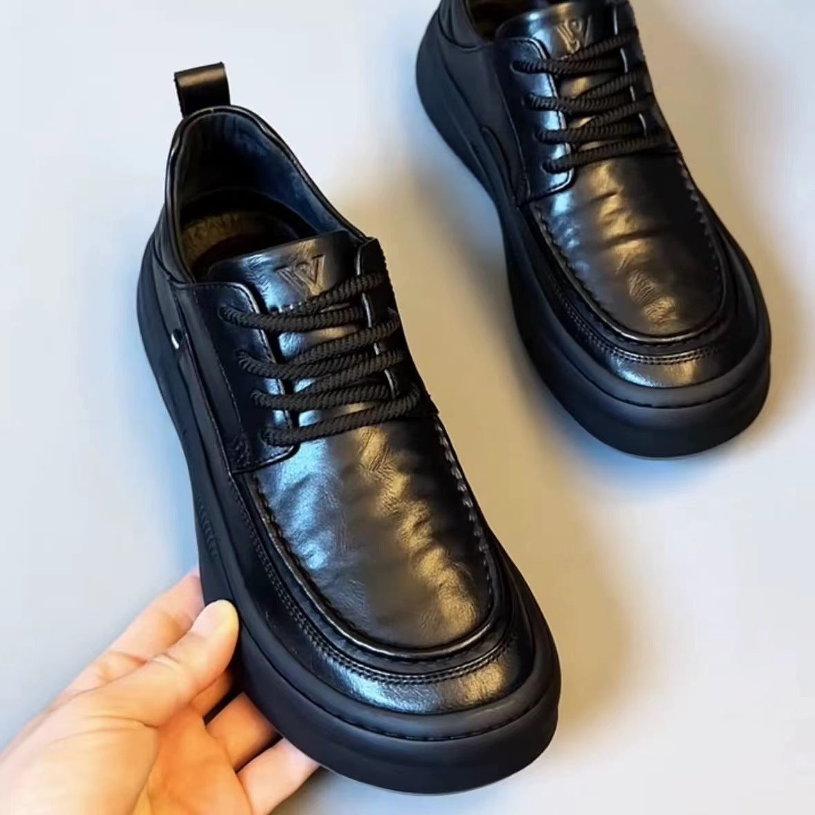 Casual Popular Glamorous Men's Cowhide Versatile Loafers