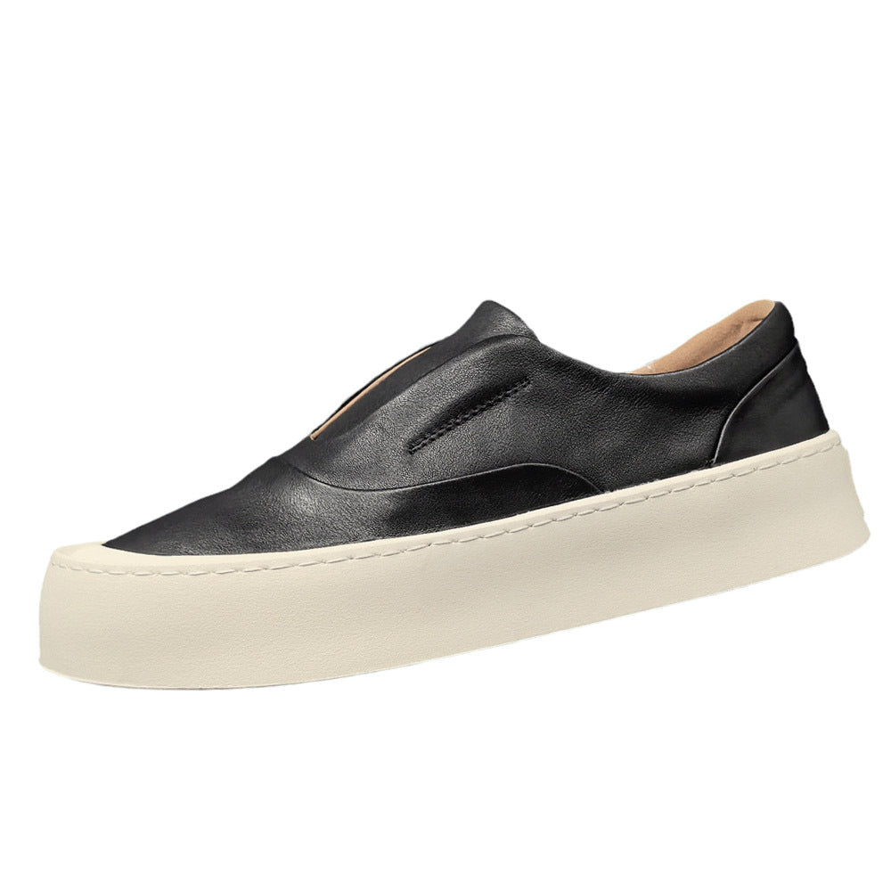 Men's Fashionable Light Luxury Slip-on Lazy Sneakers