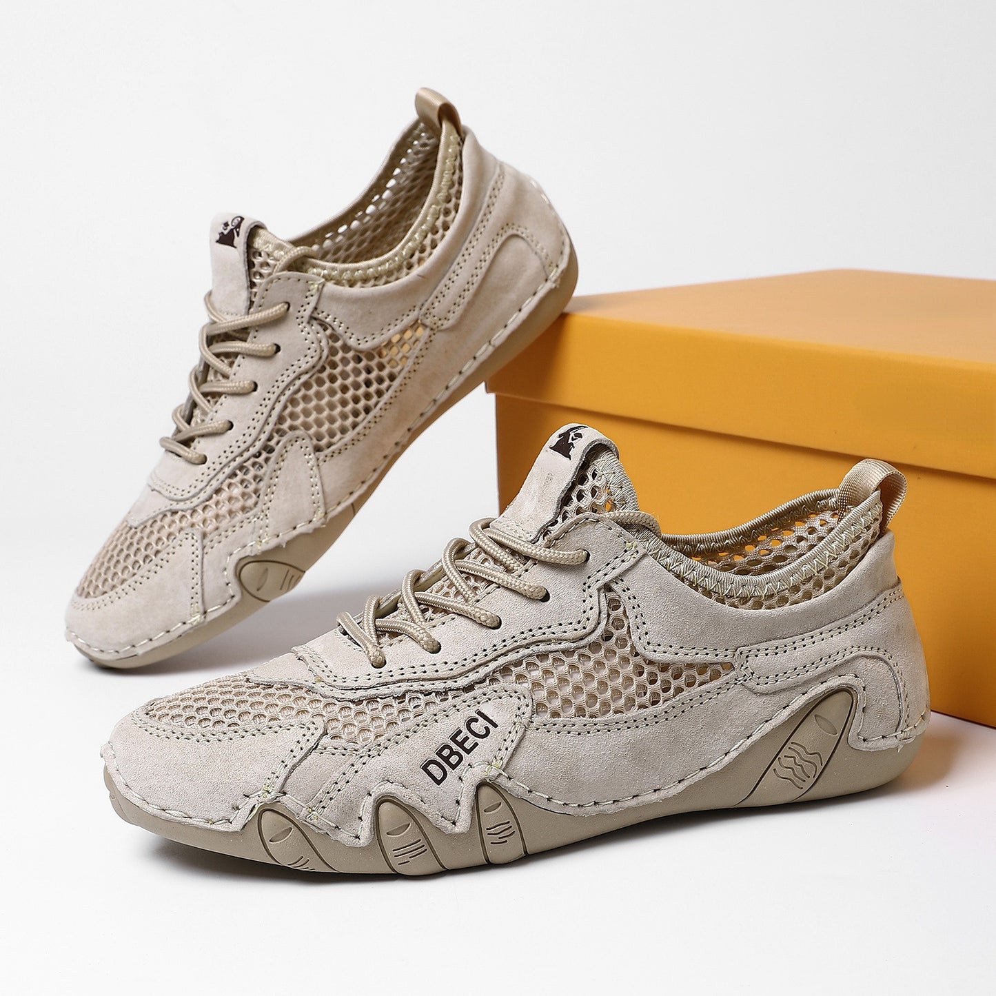 Women's Plus Size Outdoor Summer Breathable Mesh Sneakers