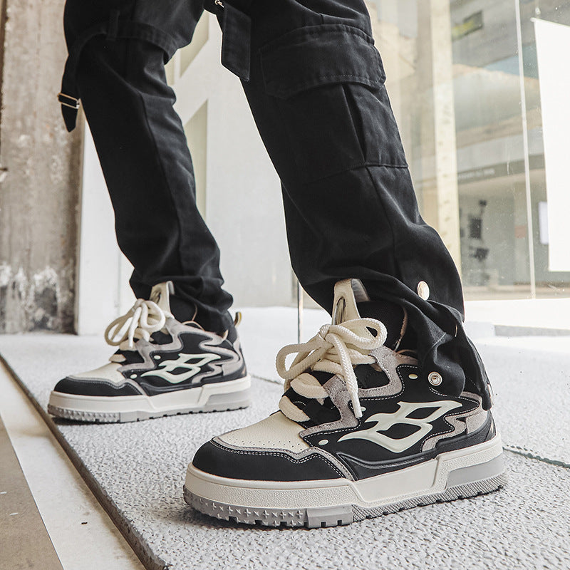 Men's Design High Street Platform Hight Increasing Sneakers
