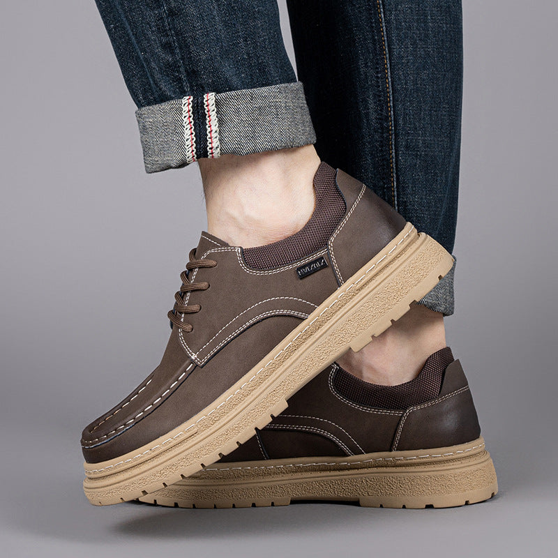 Men's Oversized Size Autumn Retro Style Outdoor Casual Shoes