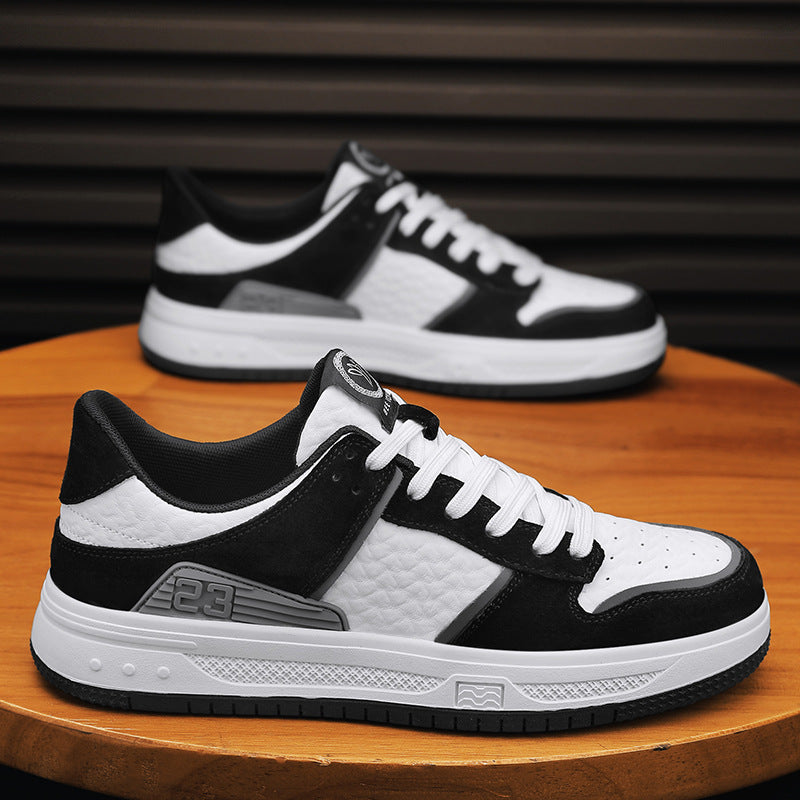 Men's Flagship Store Spring Frosted Board Genuine Sneakers